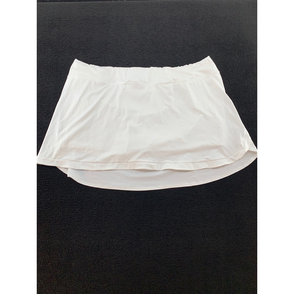 Augusta Sportswear Ladies‎ XL White Moisture Wicking Athletic Tennis Skirt